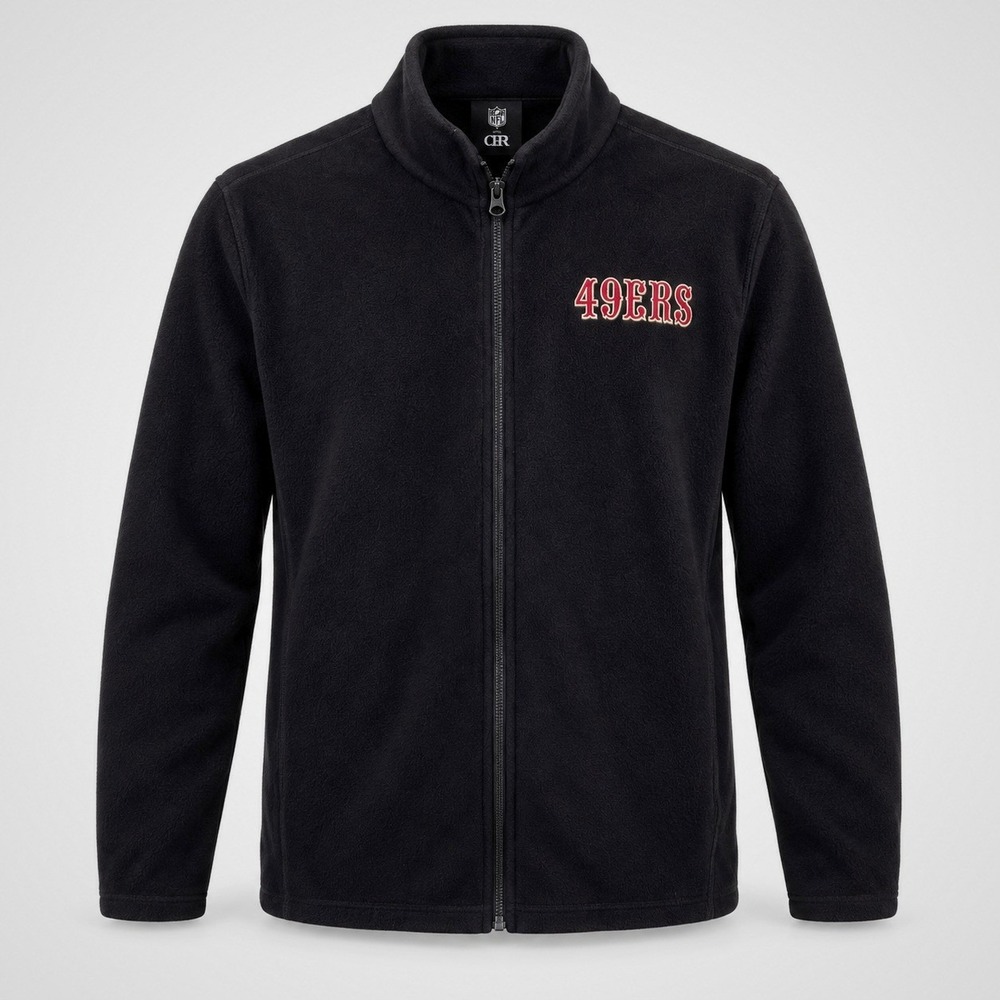 NFL x Darius Rucker San Francisco 49ers Jacket Mens XL Black Fleece Full Zip